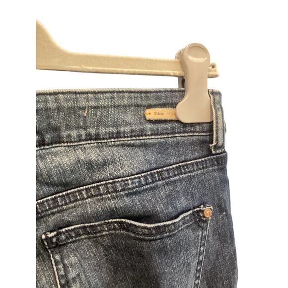 Pilcro Womens Stet Jeans Size 30 Medium Wash Skinny Denim Preppy Bohemian Boho - Picture 5 of 8